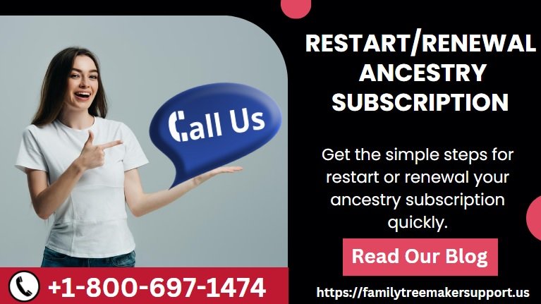 Renewal ancestry subscription