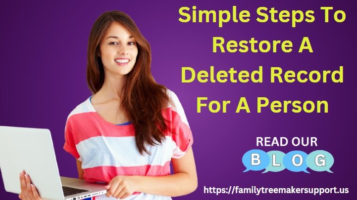 restore a deleted record