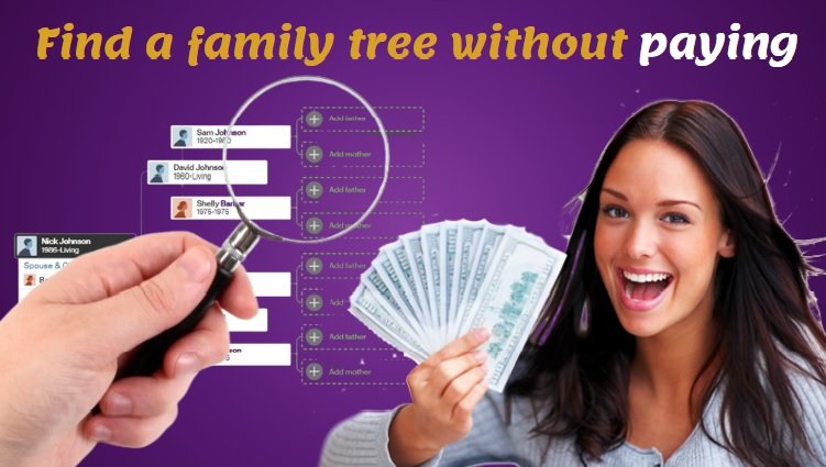 find a family tree without paying