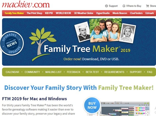 buy family tree maker 2019