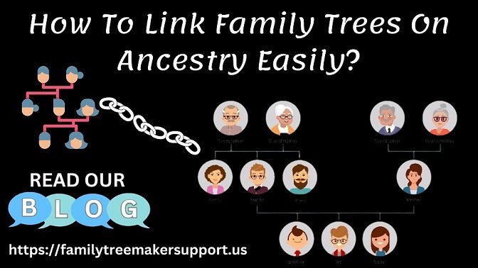 link family trees on ancestry
