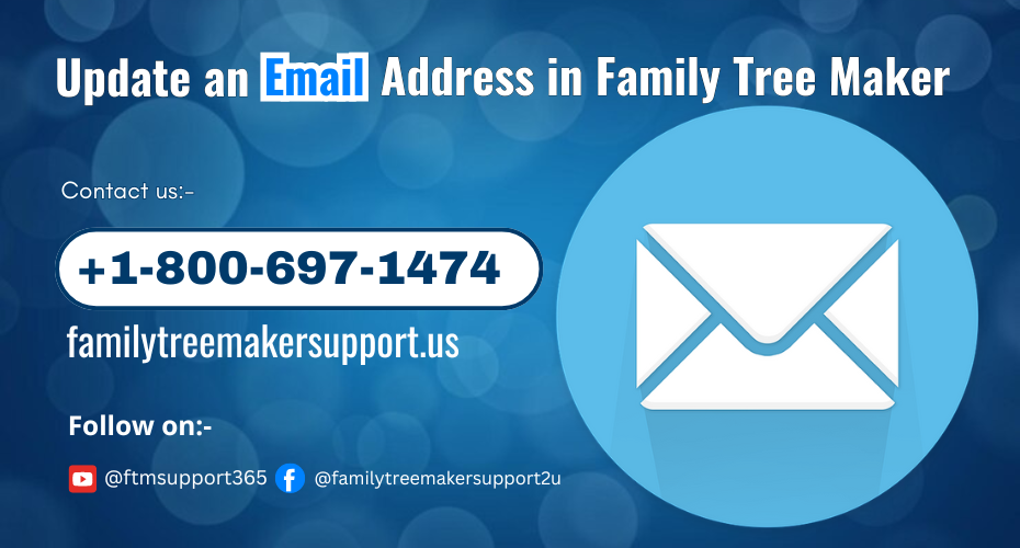 Email Address in Family Tree Maker