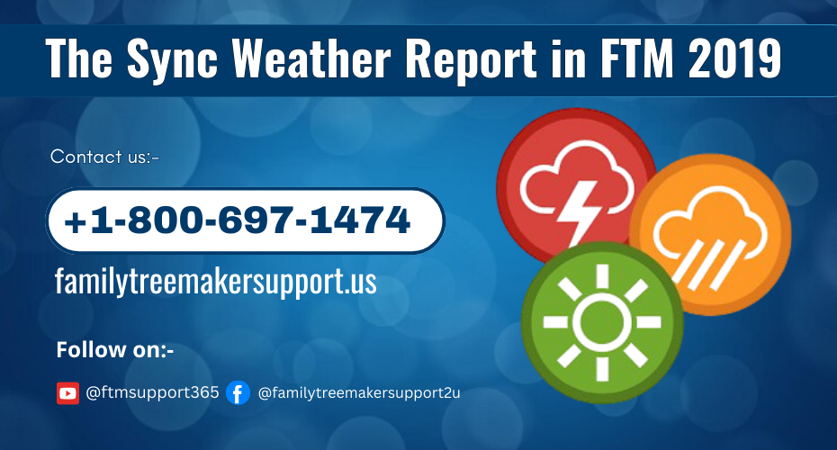 Sync Weather Report in FTM 2019